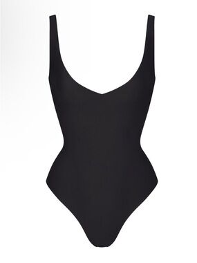 SKIMS Unlined Plunge Bodysuit